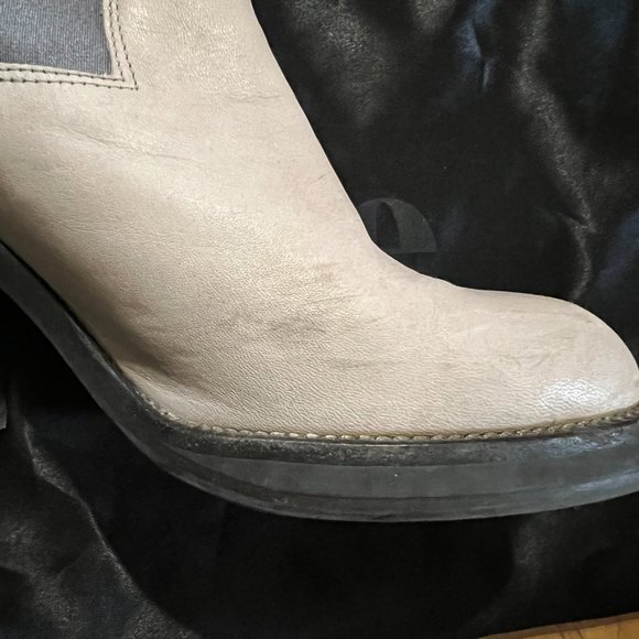Acne Star Heeled Leather Booties - Picture 5 of 15